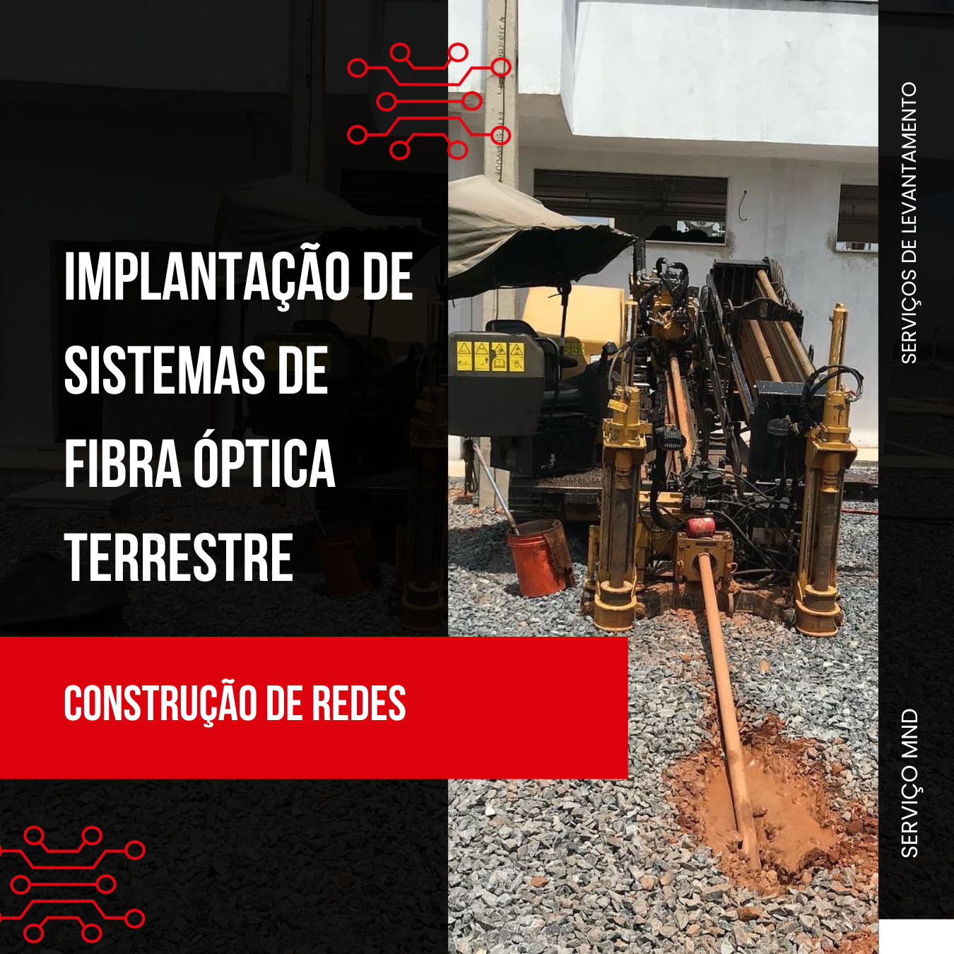 Fibras óptica terrestre